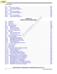 MC908AZ60AVFUER Datasheet Page 16
