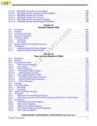 MC908AZ60AVFUER Datasheet Page 17