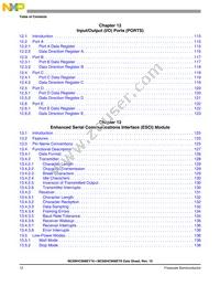 MC908EY16VFAR2 Datasheet Page 12