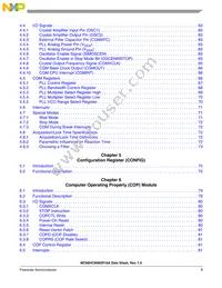 MC908GR16AVFAE Datasheet Page 9