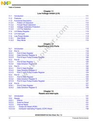 MC908GR16AVFAE Datasheet Page 12