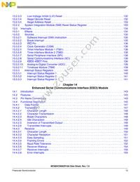 MC908GR16AVFAE Datasheet Page 13