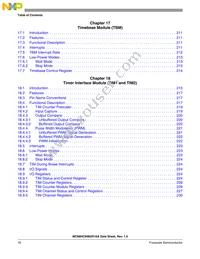 MC908GR16AVFAE Datasheet Page 16
