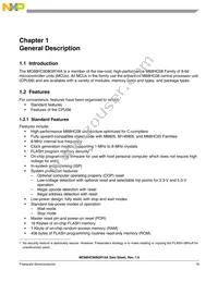 MC908GR16AVFAE Datasheet Page 19