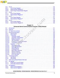 MC908GR32ACFUER Datasheet Page 13