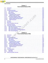 MC908GR32ACFUER Datasheet Page 16