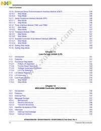 MC908GZ32VFAER Datasheet Page 14