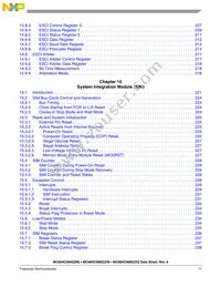 MC908GZ32VFAER Datasheet Page 17