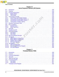 MC908GZ32VFAER Datasheet Page 18