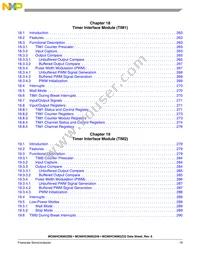 MC908GZ32VFAER Datasheet Page 19