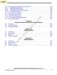 MC908GZ32VFAER Datasheet Page 21