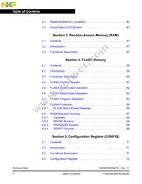 MC908JB16JDWE Datasheet Page 8