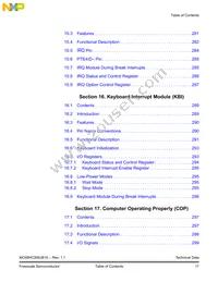 MC908JB16JDWE Datasheet Page 17