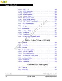 MC908JB16JDWE Datasheet Page 18