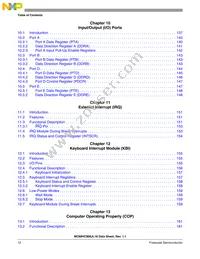 MC908JL16CDWER Datasheet Page 12