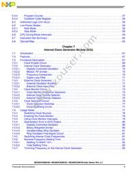 MC908KX8VDWE Datasheet Page 11