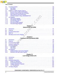 MC908KX8VDWE Datasheet Page 12