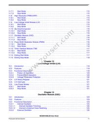 MC908LB8VDWER Datasheet Page 11