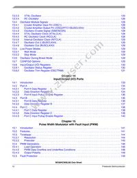 MC908LB8VDWER Datasheet Page 12