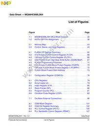 MC908LD64IFUE Datasheet Page 21