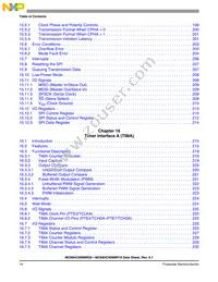 MC908MR16VBE Datasheet Page 14