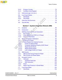 MC908MR8MPE Datasheet Page 9