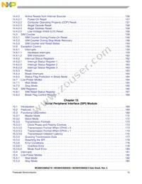 MC908QC16MDTE Datasheet Page 14