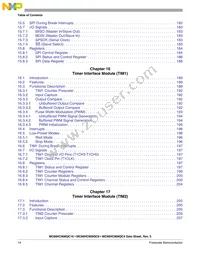 MC908QC16MDTE Datasheet Page 15