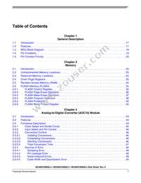 MC908QL3VDTE Datasheet Page 7