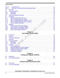 MC908QL3VDTE Datasheet Page 8