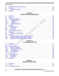 MC908QL3VDTE Datasheet Page 10