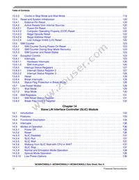 MC908QL3VDTE Datasheet Page 12