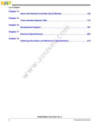 MC908QL4MDTER Datasheet Page 8