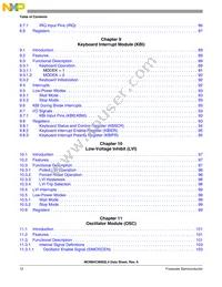 MC908QL4MDTER Datasheet Page 12