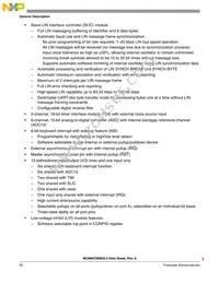 MC908QL4MDTER Datasheet Page 20