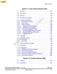 MC908SR12MFAE Datasheet Page 13