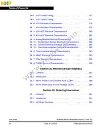 MC908SR12MFAE Datasheet Page 22