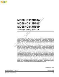 MC912D60AMPVE8 Datasheet Page 3