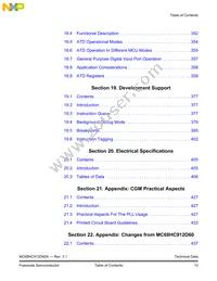MC912D60AMPVE8 Datasheet Page 13