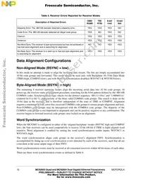 MC92604ZT Datasheet Page 10