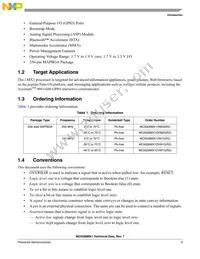 MC9328MX1VM20R2 Datasheet Page 3
