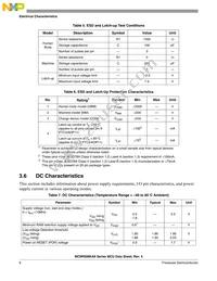 MC9RS08KA8CPJ Datasheet Page 8