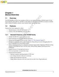 MC9S08GB60ACFUER Datasheet Page 19