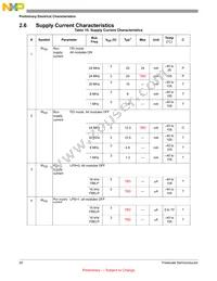 MC9S08JE128VMB Datasheet Page 20