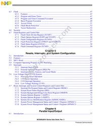 MC9S08JM8CGT Datasheet Page 12