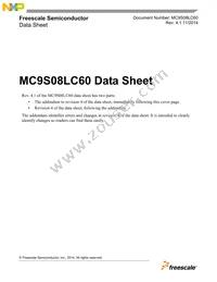 MC9S08LC36LH Datasheet Cover