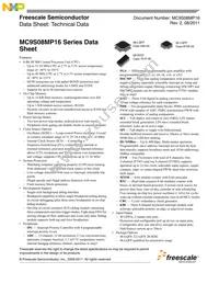 MC9S08MP16VWL Datasheet Cover