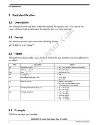 MC9S08PA16VTJ Datasheet Page 6