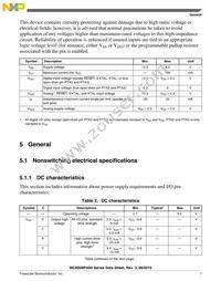 MC9S08PA60VQH Datasheet Page 7
