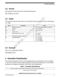MC9S08PL16CTJ Datasheet Page 5